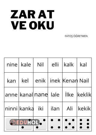 N Sesi Oyunla Okuma · Eduhol - Etkinlik İndir Oyun Oyna Test Çöz Video İzle