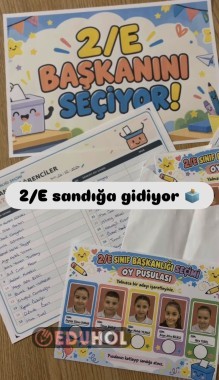 Sınıf Başkanlığı Seçimi