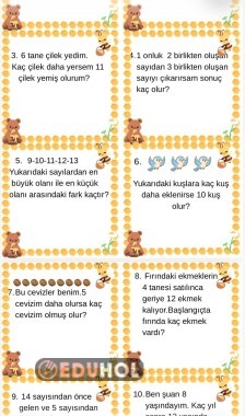 TOPLAMA VE ÇIKARMA İŞLEMİ KARIŞIK PROBLEMLER