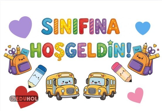Sınıfına hoşgeldin yazısı