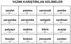 Yazımı Karıştırılan Kelimeler