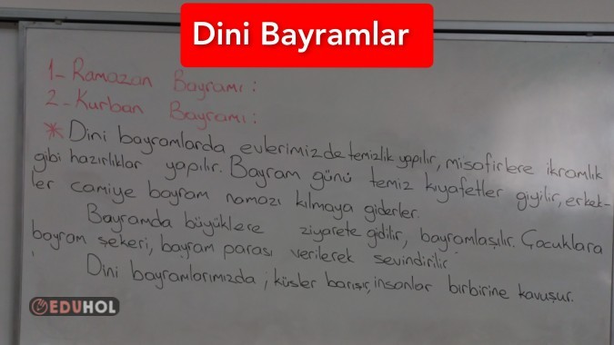 Işıl Geylan: "Milli Bayramlar Ve Dini Bayramla ..." · Eduhol - Etkinlik ...