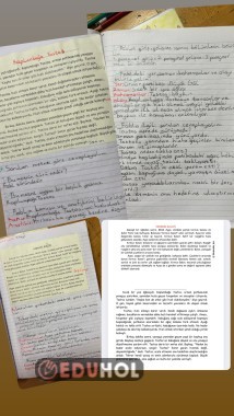 Fabl ve Hikaye Defter çalışması