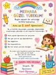 2. Sınıfa Hoşgeldin
