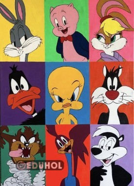 Looney Tunes Karakterleri Boyama