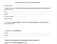 4. sınıf 1. ünite toplama işlemi hariç değerlendirme