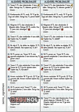 ALIŞVERİŞ PROBLEMLERİ
