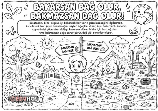 BİR ATASÖZÜ BİR METİN