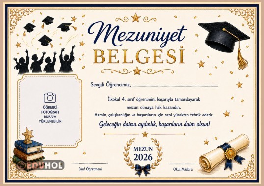 FOTOĞRAFLI İKİ BELGE ve BİR MEKTUP