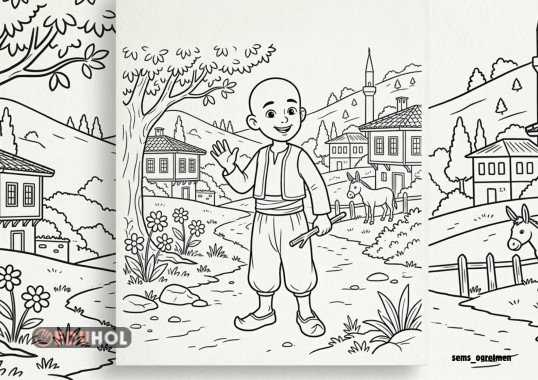 KELOĞLAN BOYAMA SAYFASI