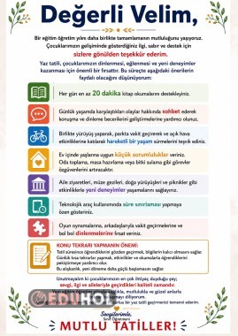 VELİLERE KARNE NOTU