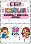KESİRLERİ SAYI DOĞRUSUNDA GÖSTERME
