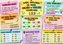 EN YAKIN ONLUĞA VE YÜZLÜĞE YUVARLAMA