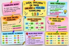 EN YAKIN ONLUĞA VE YÜZLÜĞE YUVARLAMA