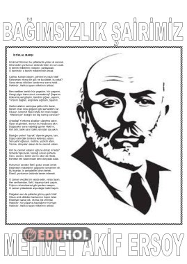 12 MART ETKİNLİK  3(BAĞIMSIZLIK ŞAİRİMİZ)