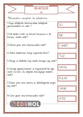 BİLMECELER 6