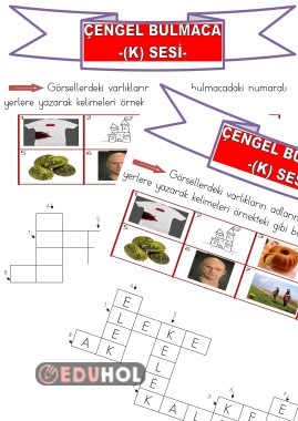 K SESİ ÇENGEL BULMACA