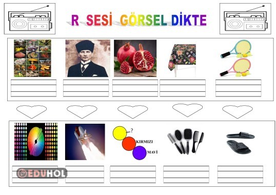 R Sesi Görsel Dikte Çalışması ... · Eduhol - Etkinlik İndir Oyun Oyna ...