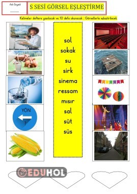 S SESİ GÖRSEL EŞLEŞTİRME-2-