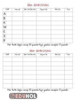 YARIYIL TATİLİ MATEMATİK ETKİNLİKLERİ-11-(6.GÜN)