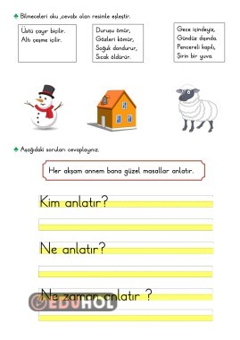 YARIYIL TATİLİ TÜRKÇE ETKİNLİKLERİ-10-(5.GÜN)