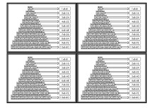 SEKİZER ÇARPIM TABLOSU(DEFTER ÇALIŞMASI)