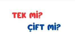 TEK VE ÇİFT KONUSU HİKAYELİ POWERPOİNT SUNUSU