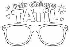 Çocukların Gözünden Tatil  Etkinliği
