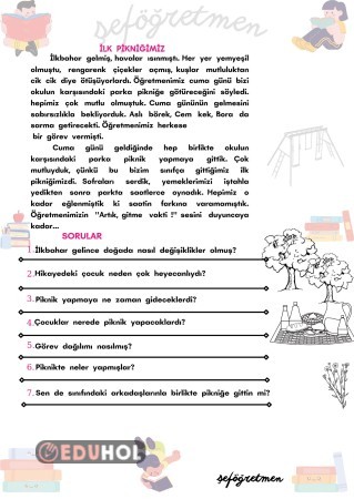 İlk pikniğimiz