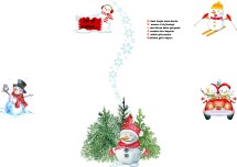 Akrostişli karne baskısı