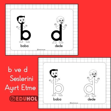 1.Sınıf B Ve D Sesini Ayırt Et... · Eduhol - Etkinlik İndir Oyun Oyna ...