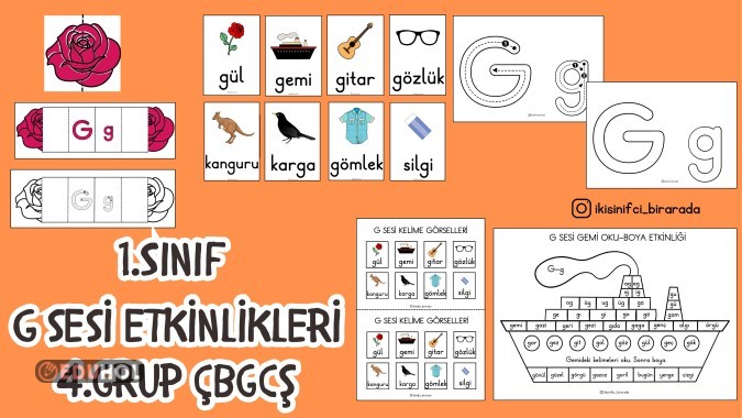 1.Sınıf G Sesi Etkinlikleri... · Eduhol - Etkinlik İndir Oyun Oyna Test ...