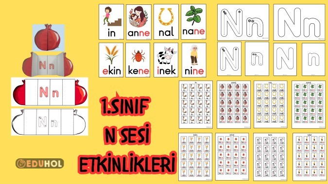 1.Sınıf N Sesi Etkinlikleri... · Eduhol - Etkinlik İndir Oyun Oyna Test ...