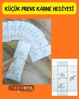KÜÇÜK PRENS KARNE HEDİYESİ ŞABLONU