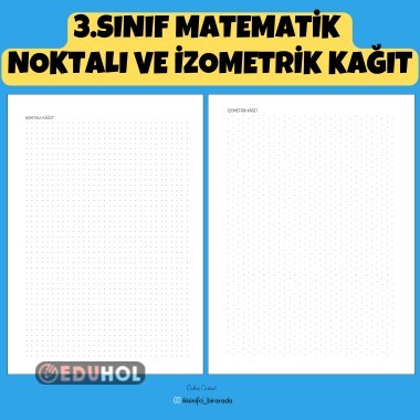 NOKTALI VE İZOMETRİK KAĞIT