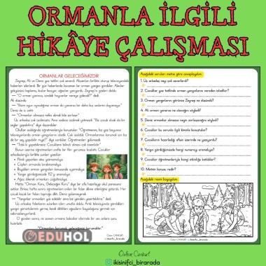ORMANLAR GELECEĞİMİZDİR HİKÂYE ÇALIŞMASI