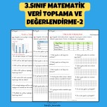3.SINIF MATEMATİK VERİ TOPLAMA VE DEĞERLENDİRME-2