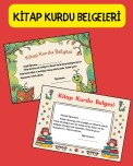 KİTAP KURDU BELGESİ - 2 ADET