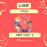 Türkçe Mini Test 2