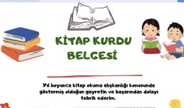 KİTAP KURDU BELGESİ