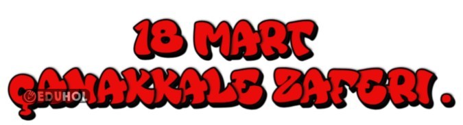 Çanakkale Geçilmez Pano Yazısı 8 a4