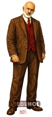 20 a4 kağıdından Mehmet Akif Ersoy Boydan Poster Fotografı