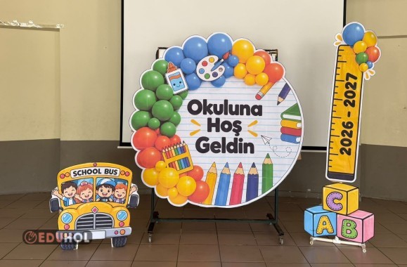 Okuluna Hoş Geldin Panosu ( Açıklamayı Okuyunuz)