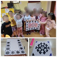 Kültürel degerlerimizden kilimi öğrendik.