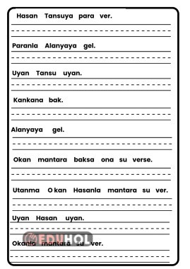 Resimlerle okuyorum 2. Kitap n sesi basara
