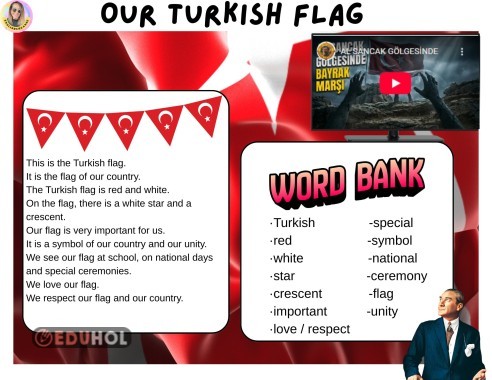 Bayrak Teması Ders Planı İngilizce