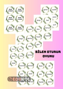 Bilen Oturur Oyunu