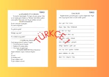 TÜRKÇE ÇALIŞMA KAĞIDI