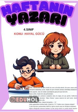 HAFTANIN YAZARI ETKİNLİĞİ