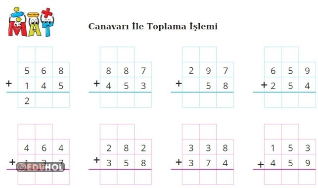 Mat Canavarı ile Toplama İşlemleri